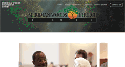 Desktop Screenshot of meridianwoods.org